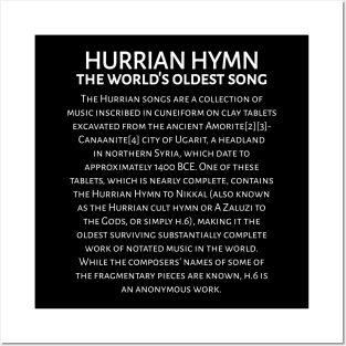 Hurrian Hymn Posters and Art